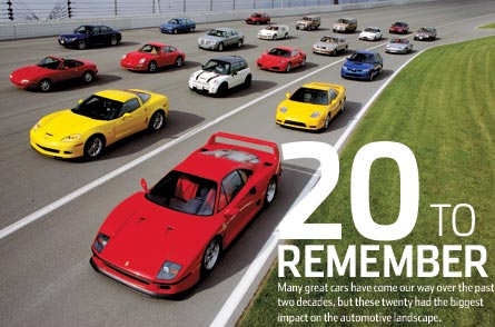 20 greatest cars of the past 20 years